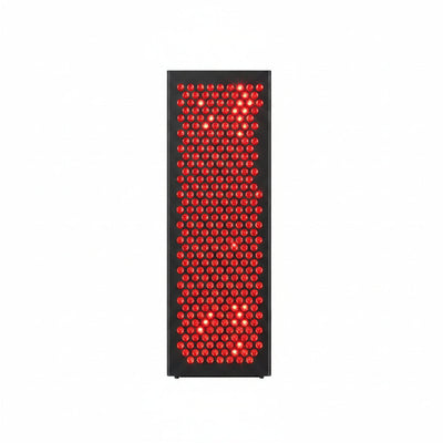 Red Light Therapy Box, 5In1 LED with 630-660-810-830-850, Metal Case, 3 Modes Red Light Panel with Soft Belt, 6 Timing Set - 9 Pulse Modes - 4-Level - Red Light Therapy Panel for Body