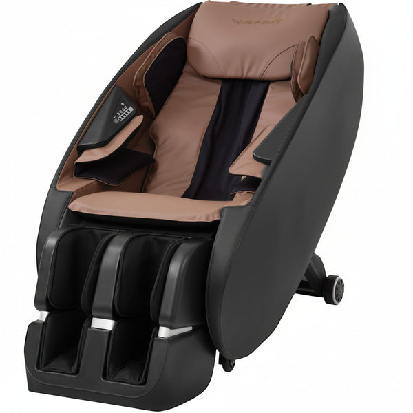 Shiatsu Massage Chairs Full Body and Recliner Zero Gravity Massage Chair Electric with Built-In Heart Foot Roller Air Massage Easy to Move for Home Office,Black