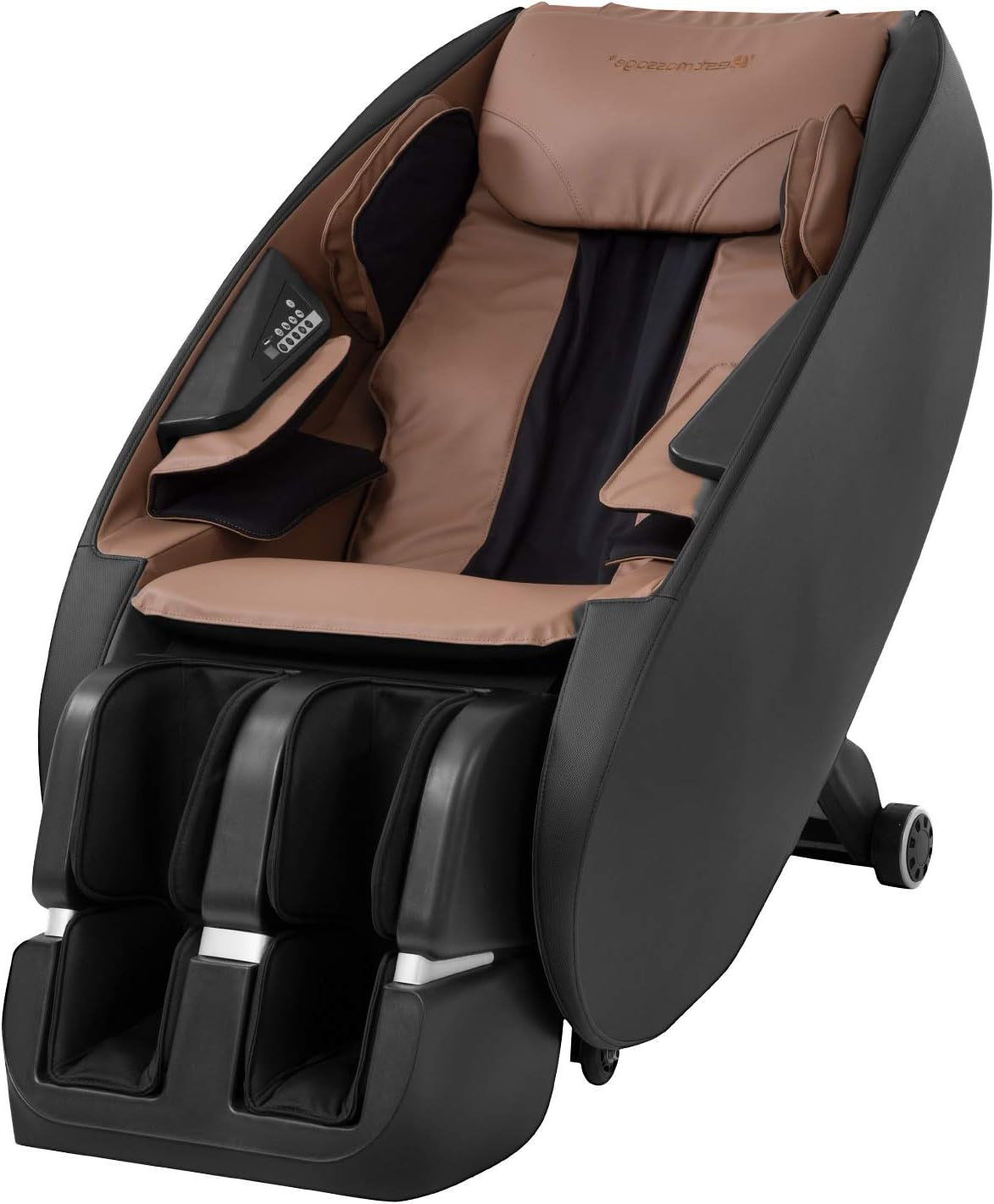 Shiatsu Massage Chairs Full Body and Recliner Zero Gravity Massage Chair Electric with Built-In Heart Foot Roller Air Massage Easy to Move for Home Office,Black