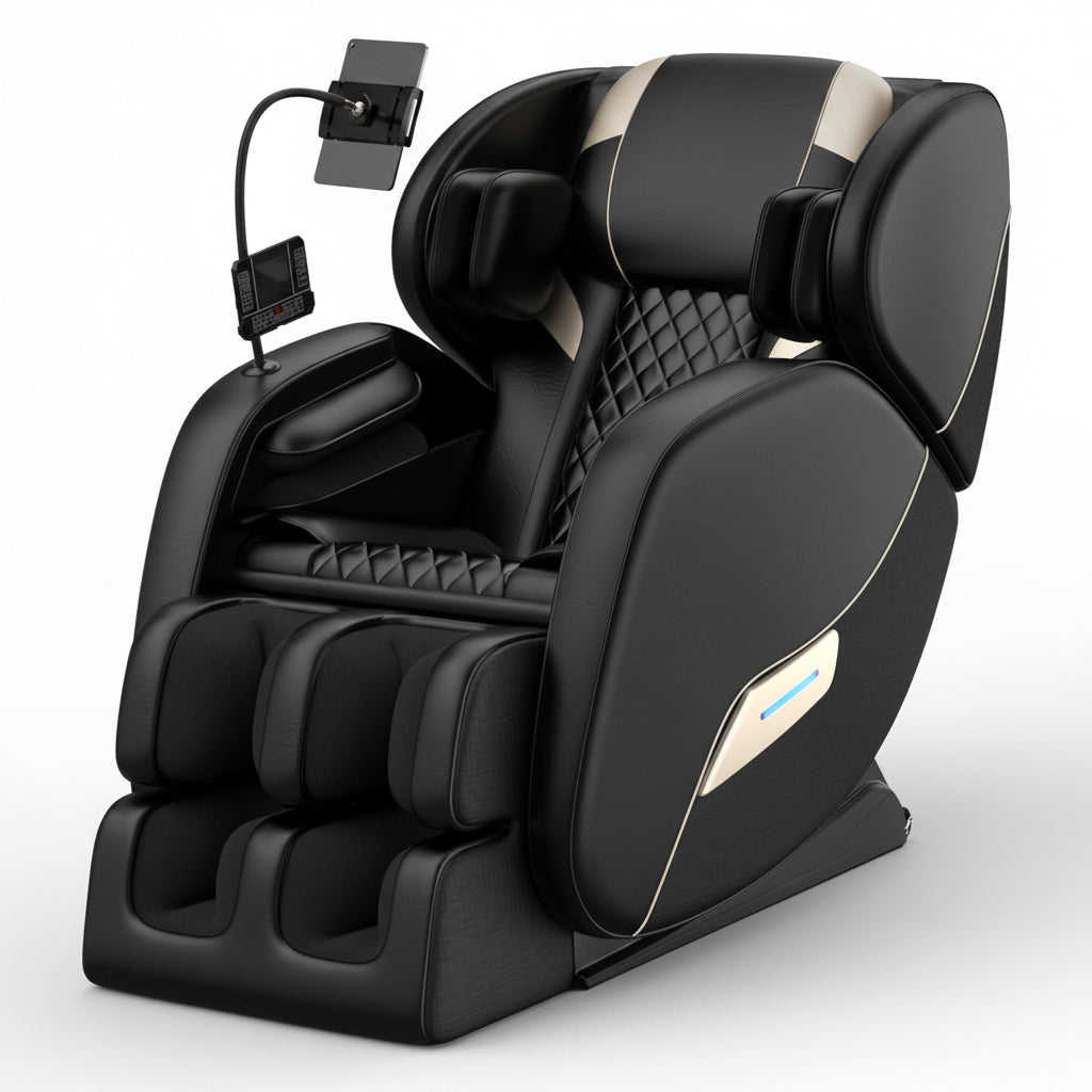 2026 Massage Chair Full Body, Zero Gravity Sl-Track Shiatsu Massage Recliner Chair with Body Scan, 6 Fix Point Rollers,Airbags,Deep Yoga Stretch, Heating Function | Body Scan, 6 Fix Point Rollers, Airbags, Deep Yoga Stretch, Heating Function