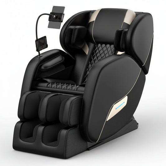 2026 Massage Chair Full Body, Zero Gravity Sl-Track Shiatsu Massage Recliner Chair with Body Scan, 6 Fix Point Rollers,Airbags,Deep Yoga Stretch, Heating Function | Body Scan, 6 Fix Point Rollers, Airbags, Deep Yoga Stretch, Heating Function