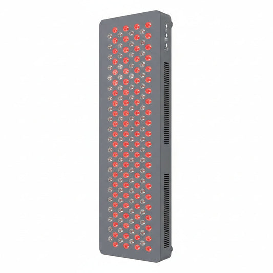 HG1000 Full Body Red Light Therapy Panel, 200 Leds, 660Nm Red & 850Nm Near-Infrared Light, Built-In Timer, Door Hanging Kit