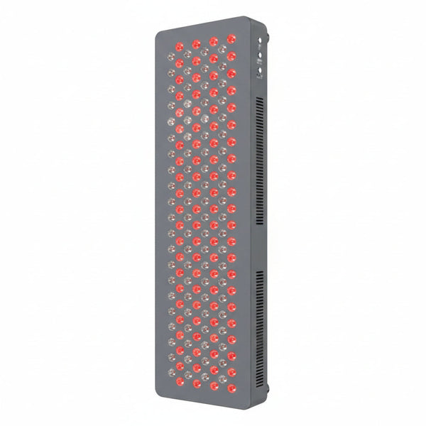 HG1000 Full Body Red Light Therapy Panel, 200 Leds, 660Nm Red & 850Nm Near-Infrared Light, Built-In Timer, Door Hanging Kit